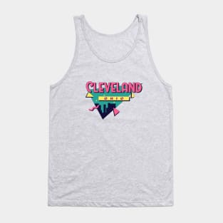 80s Cleveland 1 Tank Top